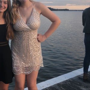 sequin dress
